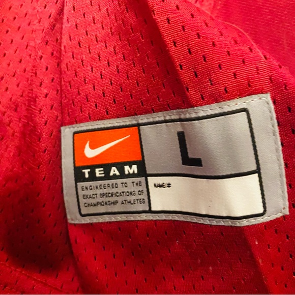 Nike Team Defender Practice Jersey Bordeaux Red - Picture 7 of 9